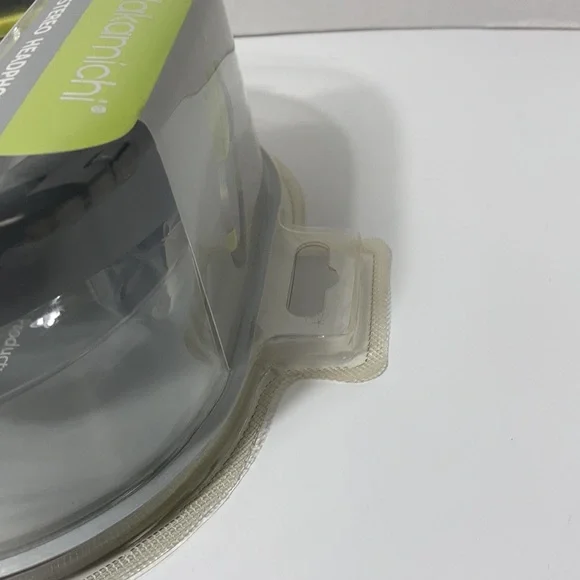 Nakamichi Amplified Stereo Headphones Wired Mic Remote Green Adjustable NWT - Picture 15 of 16